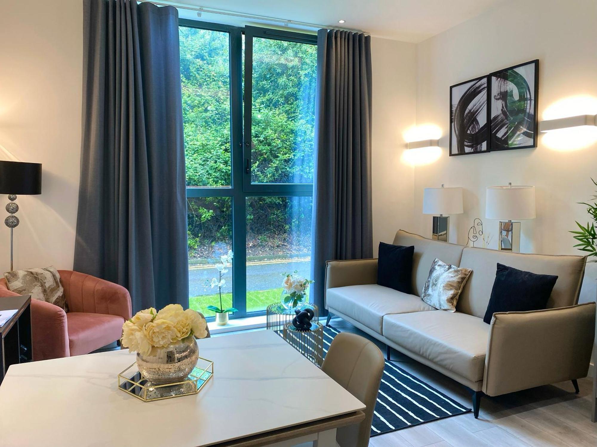 Newpointe Stunning 1-Bedroom Serviced Apartment Milton Keynes Luaran gambar